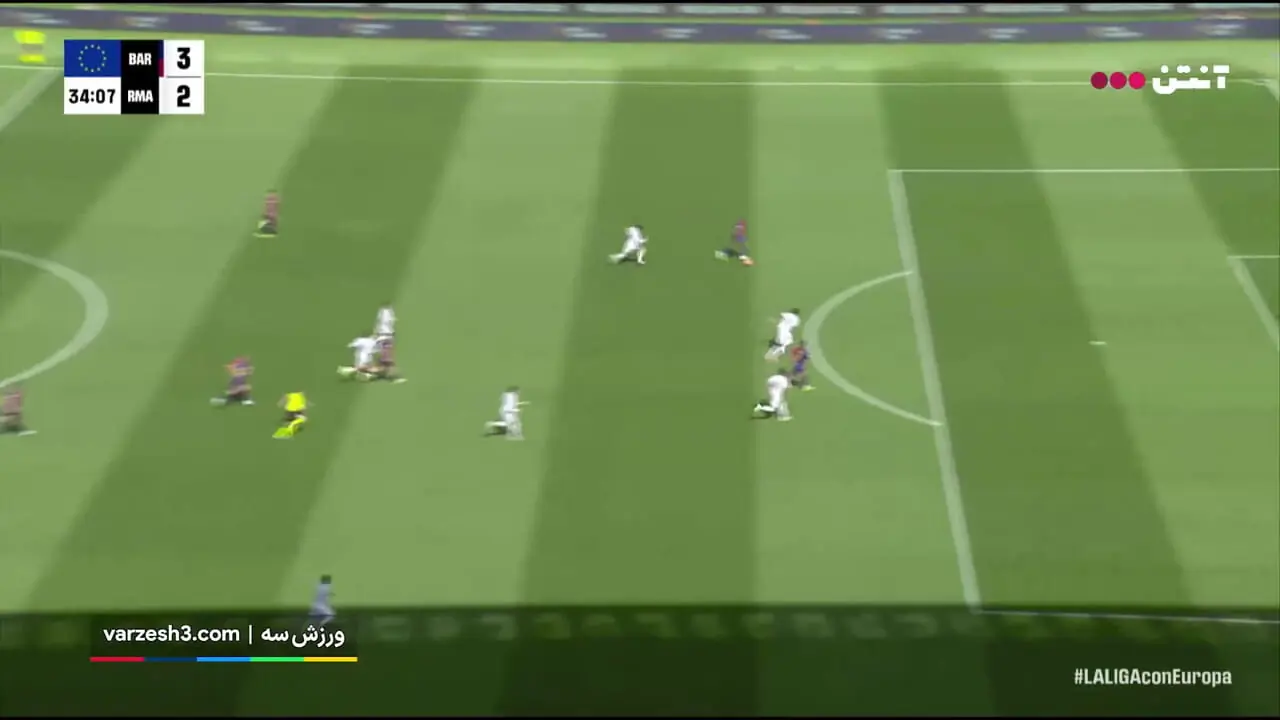 خلاصه بازی بارسلونا 4 - رئال مادرید 3